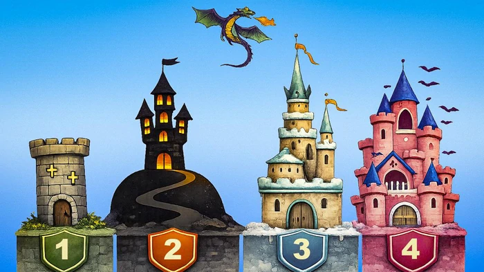 Test psihologic de caracter special pentru femei: ce castel vei alege